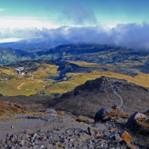The good trail to Volcan Puracé